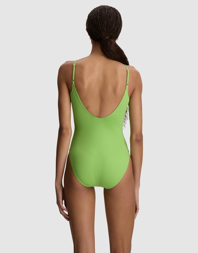Polo Ralph Lauren - Kennedy Spaghetti Strap One-Piece Swimsuit