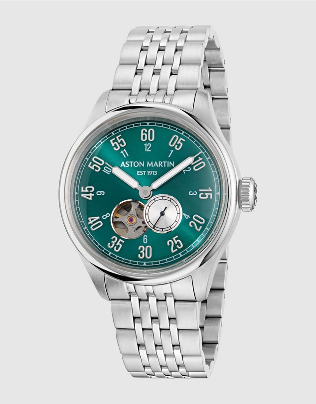 Aston Martin - TS1 Automatic Podium Green Stainless Steel Bracelet Watch