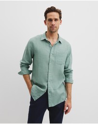 Country Road - Regular Fit Organically Grown Linen Shirt