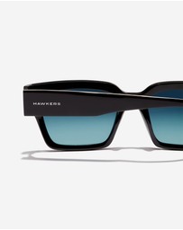 Hawkers Co - HAWKERS - Black Blue Denim Eco MATE  Sunglasses for Men and Women UV400