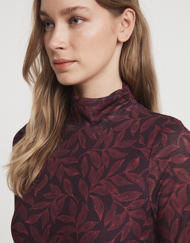 Witchery - Leaf Dot Mesh Dress