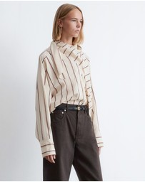 & Other Stories - Scarf-Detail Shirt