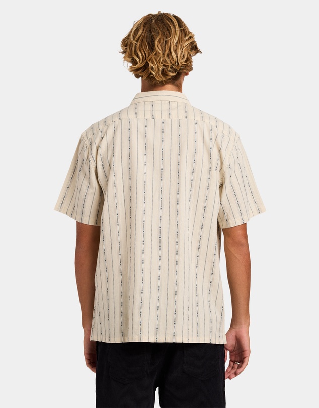 Billabong - Mens Sundays Jacquard Short Sleeve Shirt