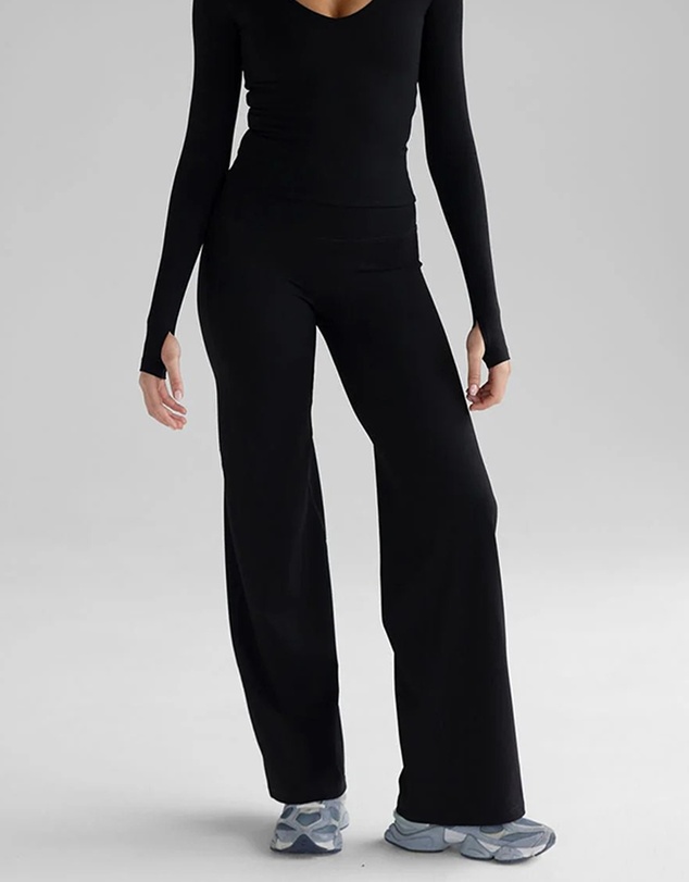 Leelo Active - Sculpt Wide Leg Pants