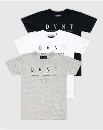 DVNT - 3-Pack Deluxe Tee