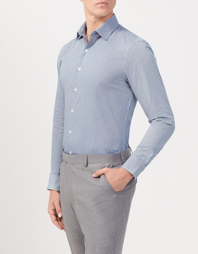 Van Heusen - Mini Poplin Check Shirt