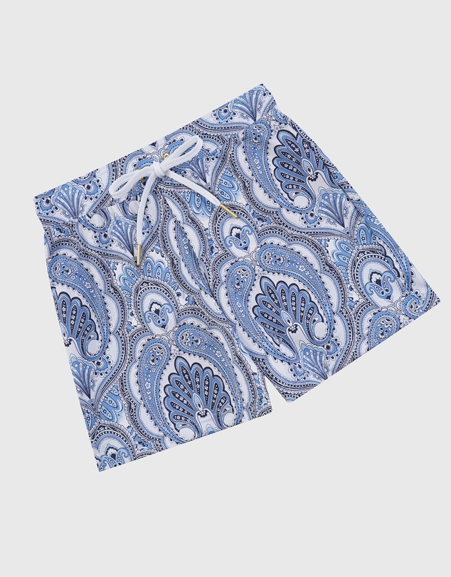 Aqua Blu Kids - Baroque Lycra Swim Shorts - Teens