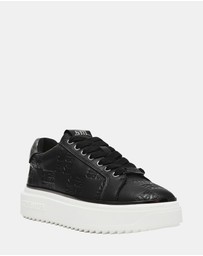Steve Madden - On-Stage Black/Pewter Sneakers
