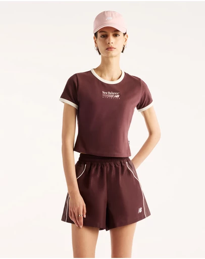 New Balance - Trackside Ringer T-Shirt