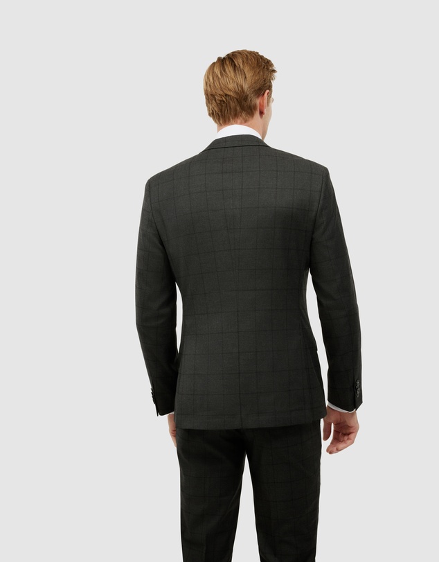 Politix - Windowpane Check Tailored Jacket