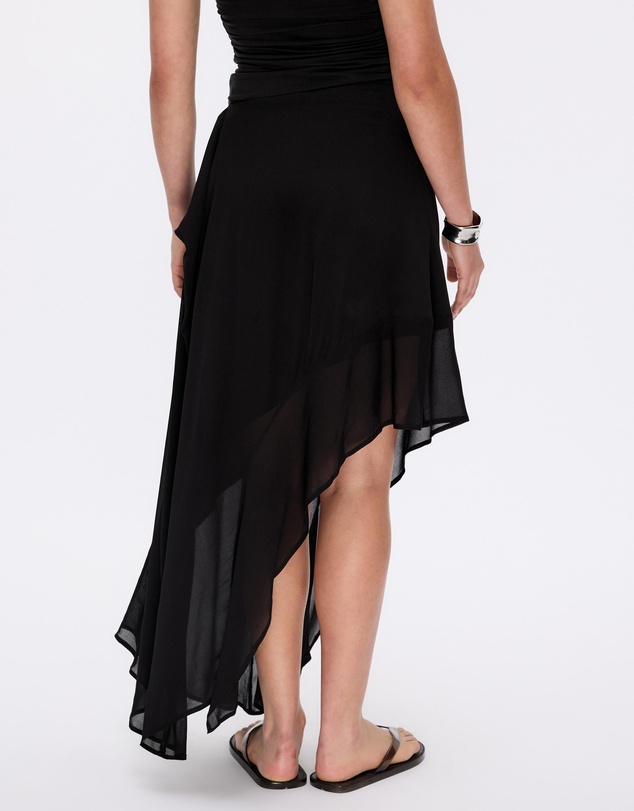 Minima Esenciales - Lucy Asymmetrical Midi Skirt