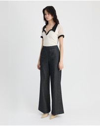 Madre Natura - Rose Boronia Denim Pants
