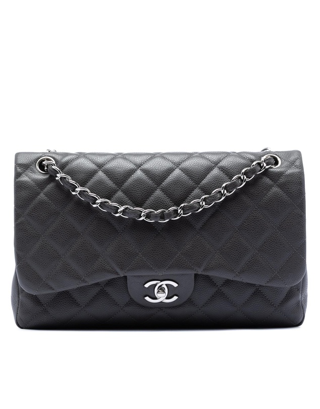 Pre-Loved by Azura Reborn - Pre-Loved Jumbo Classic Caviar Double Flap