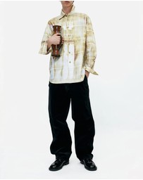 Andersson Bell - Trompe L'oeil Printed Check Shirt