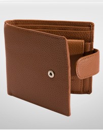 DENTS - Beauley RFID Pebble Grain Leather Bifold Press Stud Wallet