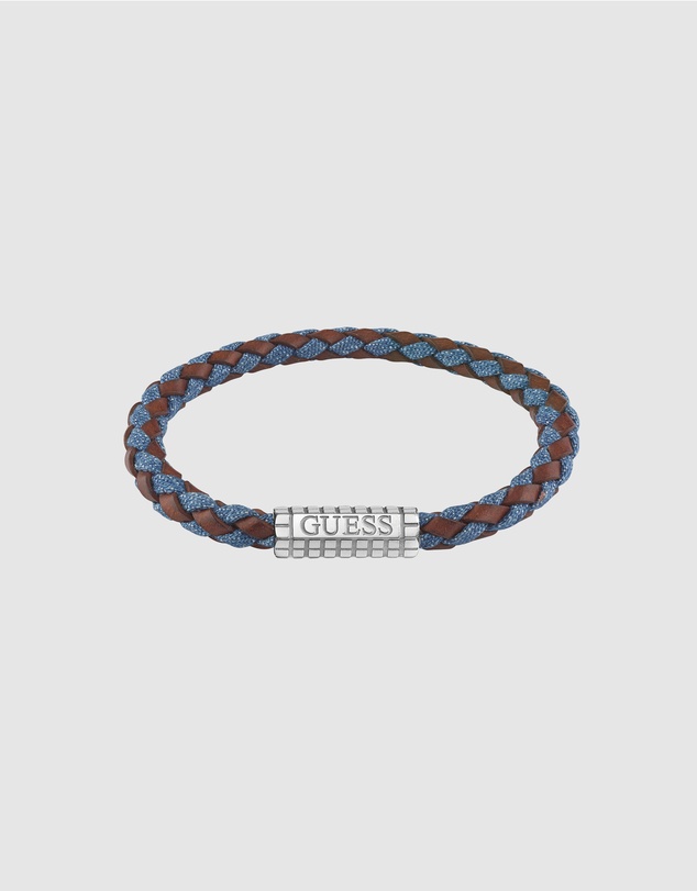 GUESS - Guess Logo Leather Bracelet