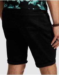 yd. - Christos Ripped Denim Short