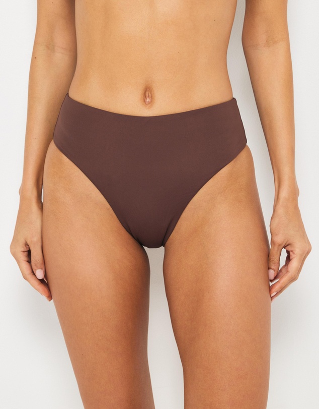 AERE - Kalani Mid Waist Bikini Bottom