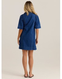 Sass - Sylvia Denim Wrap Dress