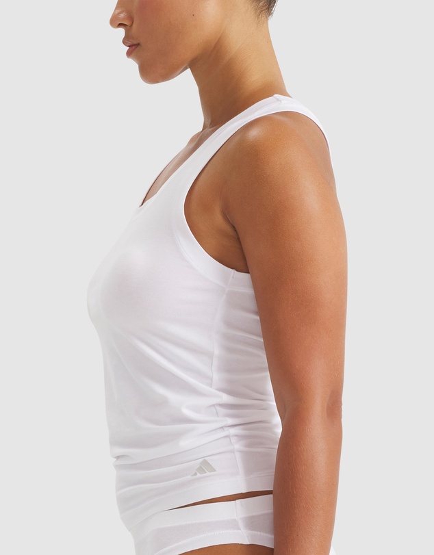adidas Sportswear - 2 Pack Active Modal Comfort Tank Top With Cotton