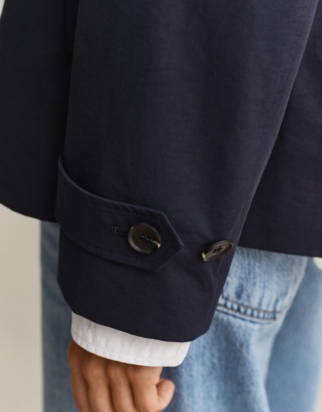 Gant - Short Cotton Blend Car Coat