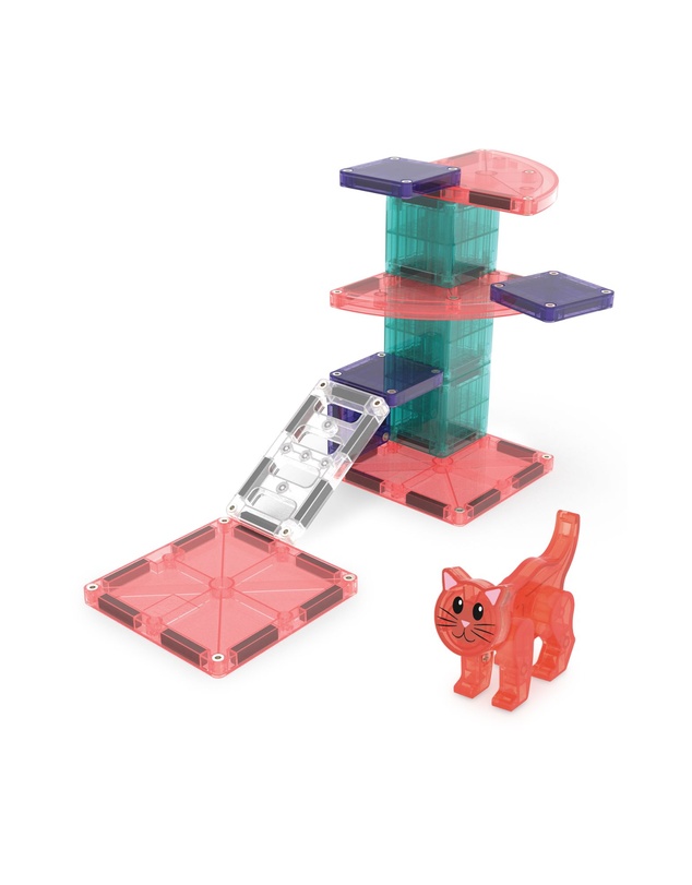 Magna-Tiles - MAGNA-TILES - Cat Tree - 13 Piece