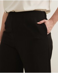 Atmos&Here Curvy - Eira Straight Leg Tailored Pants