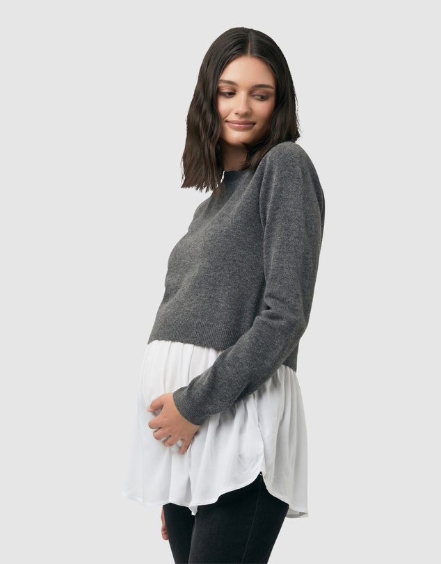 Ripe Maternity - Sandy Detachable Nursing Knit