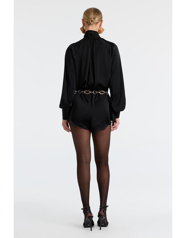 Bardot - Petra Long Sleeve Playsuit