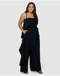 Pink Dusk by Curve Project - Love Takes Over Jumpsuit