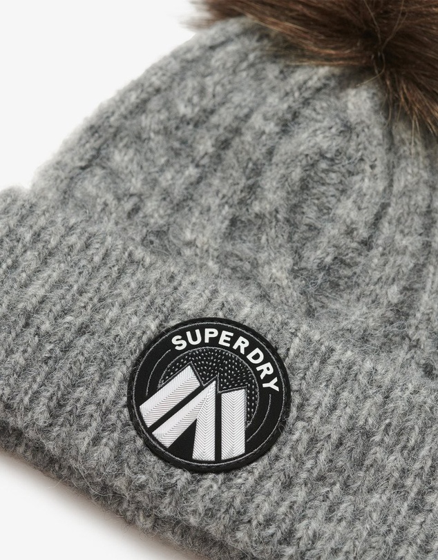 Superdry - Cable Luxe Knit Beanie Hat