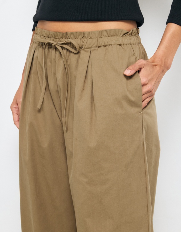 AERE - Organic Cotton Poplin Stripe Pants