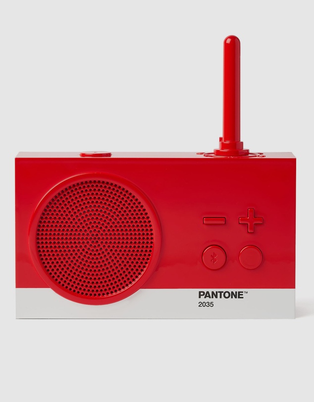 Lexon - Lexon Thykho 3 Fm Radio & Bluetooth Speaker PANTONE -2035 Red