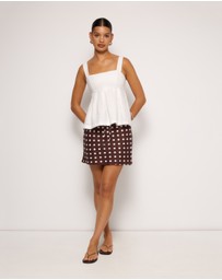 AERE - Eden Linen Top