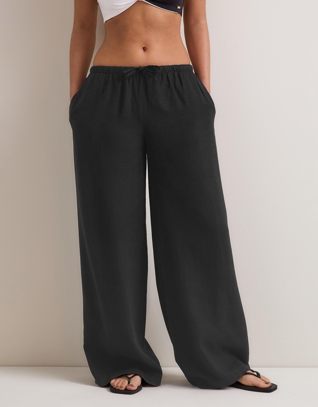 TALA - Soft Linen Drawstring Trousers