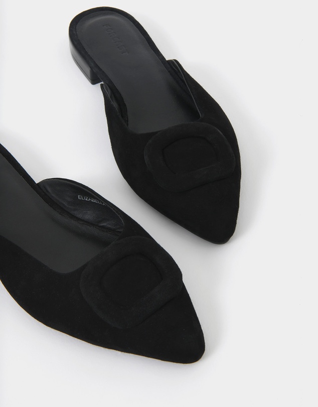 Forcast - Elizabella Leather Mules