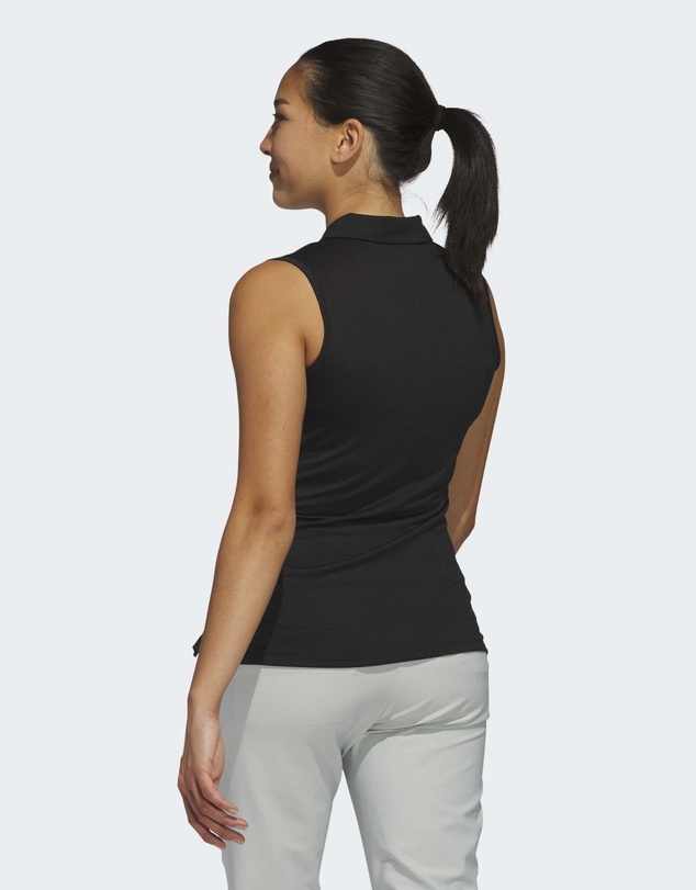 adidas Performance - Solid Ottoman Polo Shirt Womens