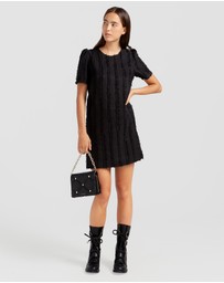 Belle & Bloom - Star Child Textured Mini Dress