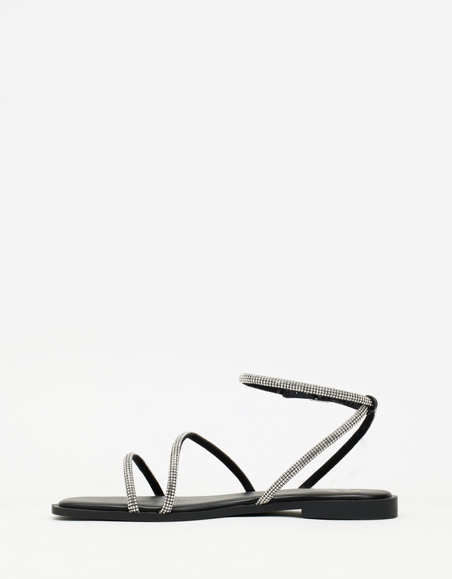 SPURR - Diamond Ankle Strap Sandals - ONLINE EXCLUSIVE