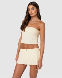 EDIKTED - Dosina Pointelle Tube Top