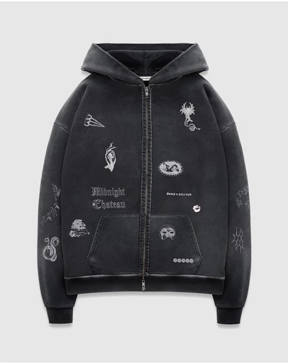 Duke + Dexter - MC Sketch Zip Hoodie