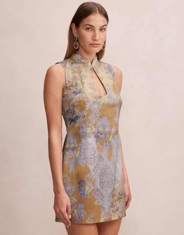Forever New - Jade Keyhole Satin Mini Dress