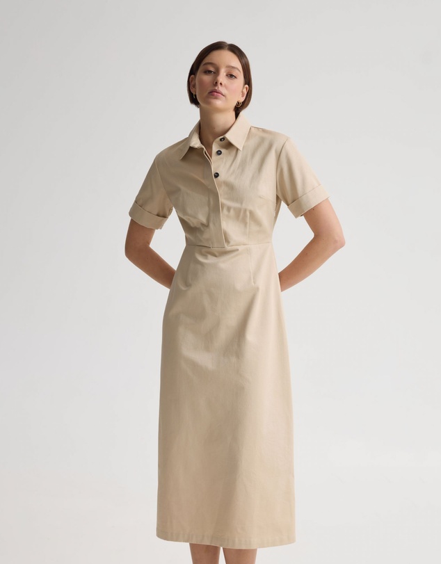Oxford - Megan Cotton Safari Dress