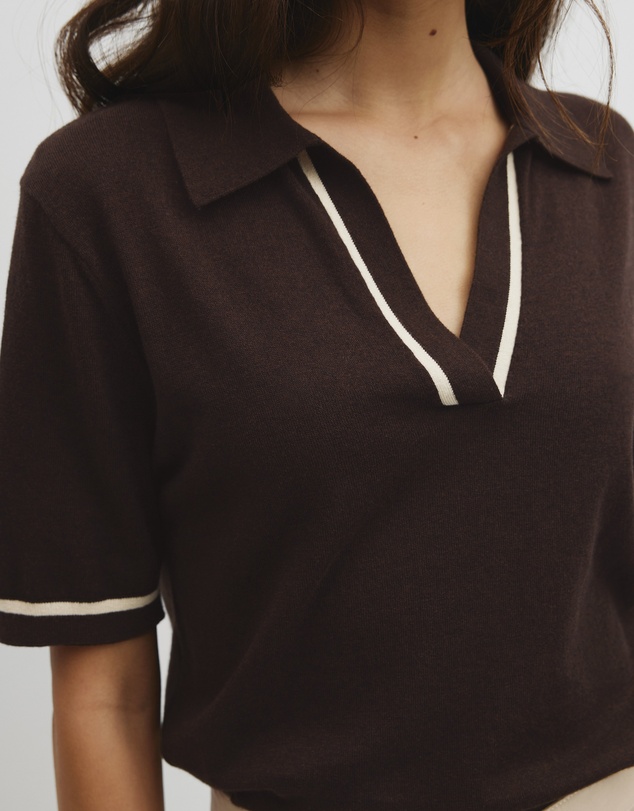 Country Road - Cashmere Blend Short Sleeve Knit