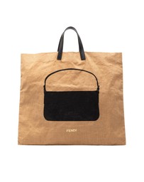Pre-Loved by Azura Reborn - Pre-Loved Hemp Silhouette Baguette Tote