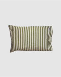 Mosey Me - Seersucker Stripe Standard Pillowcase Set