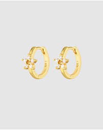 HOUSE OF SLANI - Daisy Flower Hoops