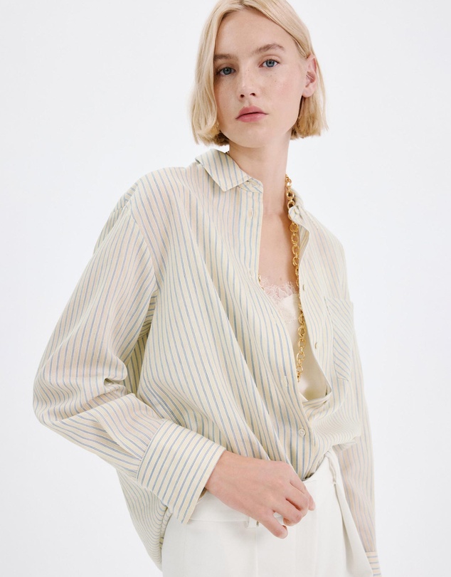 M.N.G - Lyocell Shirt With Pocket