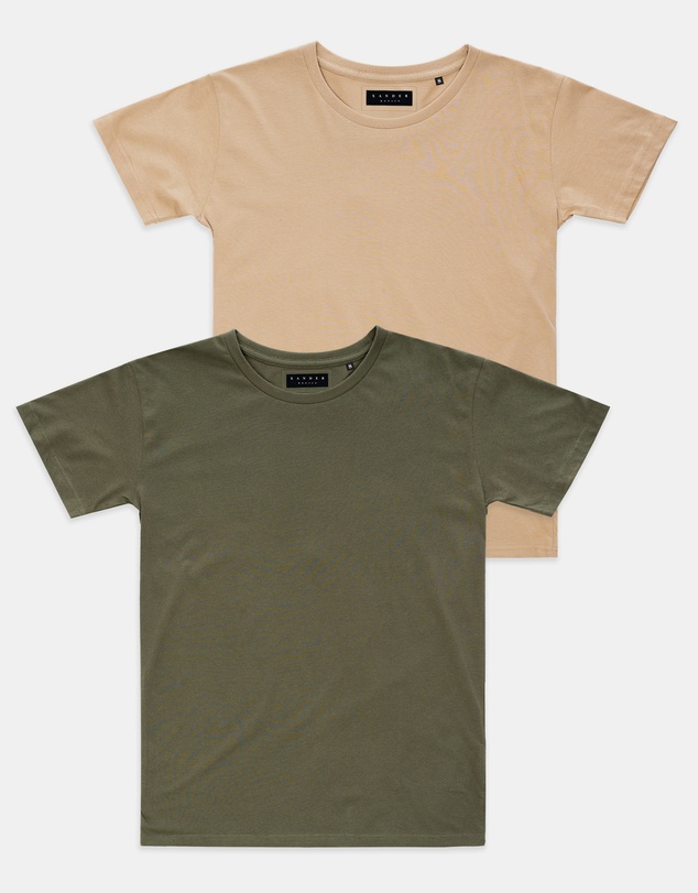 Xander - 2-Pack Blanc Tee
