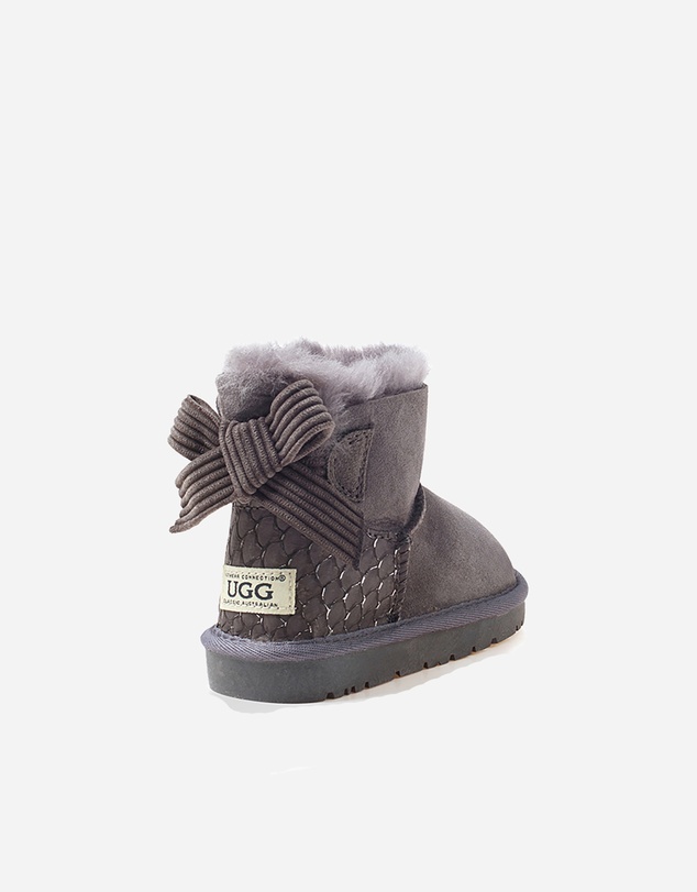 Ozwear Connection Uggs - Ugg Kids One Bailey Bow Corduroy Boots